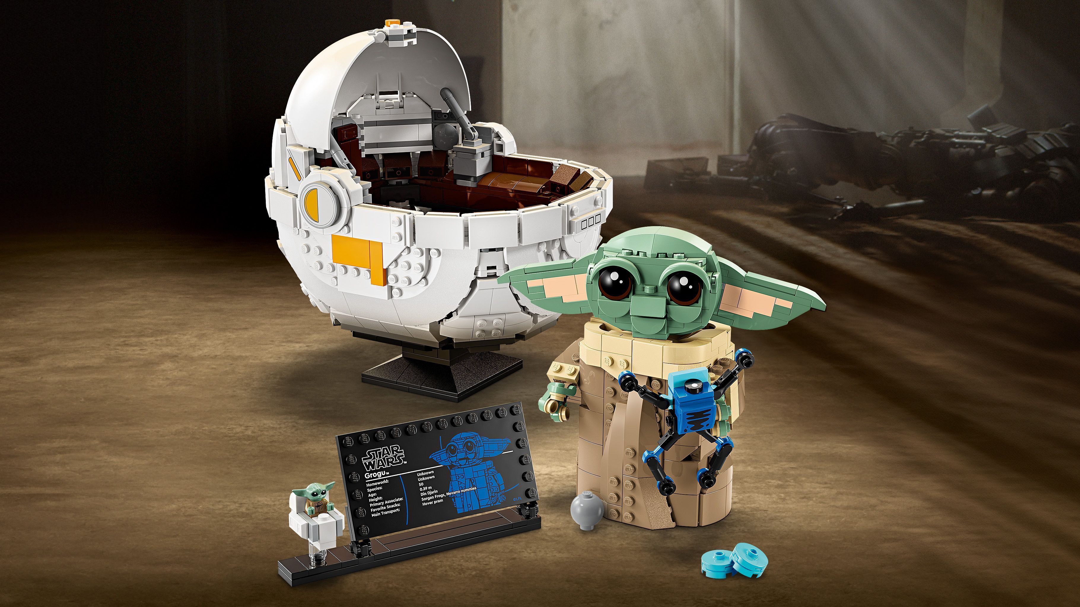 LEGO 75403 Star Wars Грогу в воздушной люльке фото 8