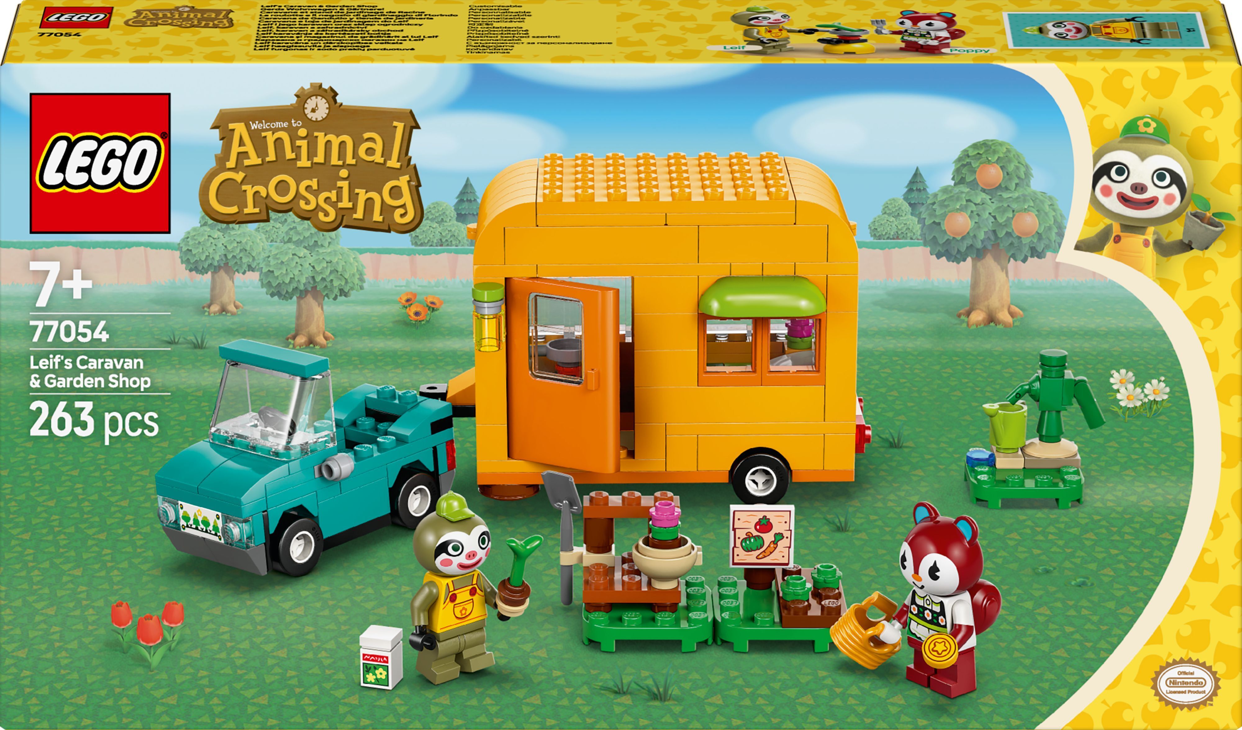 LEGO 77054 Animal Crossing Садовый магазин и караван, который пренадлежит Leif фото 2