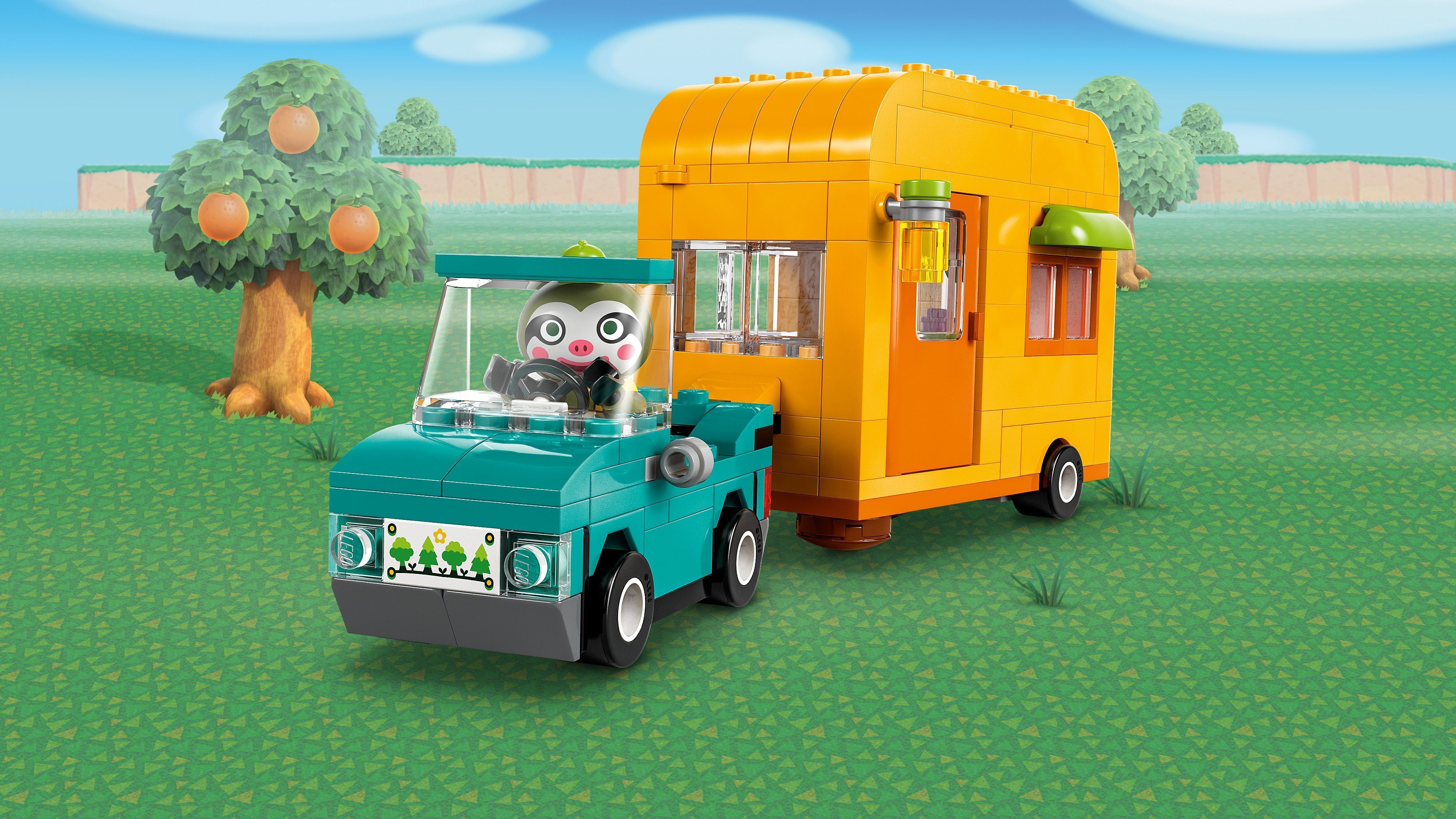 LEGO 77054 Animal Crossing Садовый магазин и караван, который пренадлежит Leif фото 12