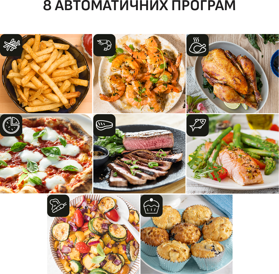 Мультипечь Tefal Easy Fry Mega EY855BE0 фото 