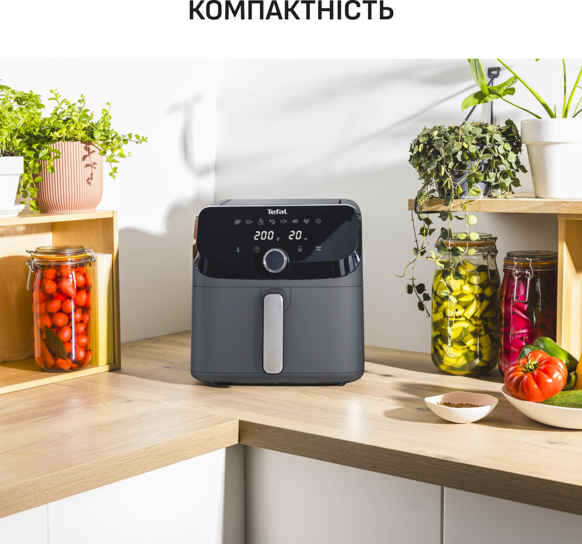 Мультипечь Tefal Easy Fry Mega EY855BE0 фото 
