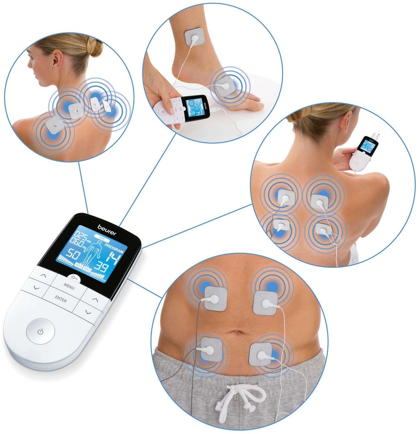 Електростимулятор для м'язів Beurer EM 49фото7