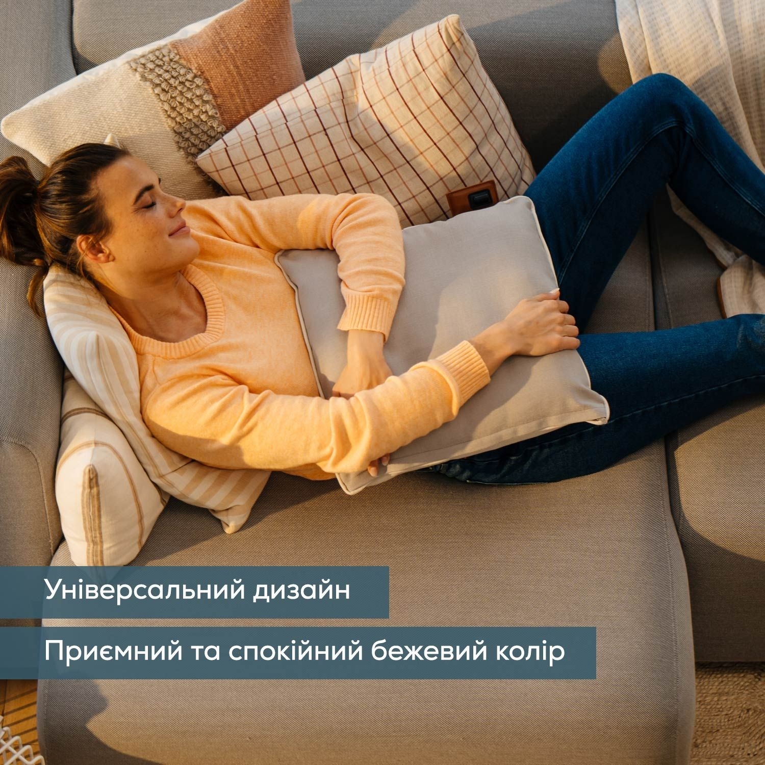 Масажна подушка Beurer MG 139 Beigeфото11