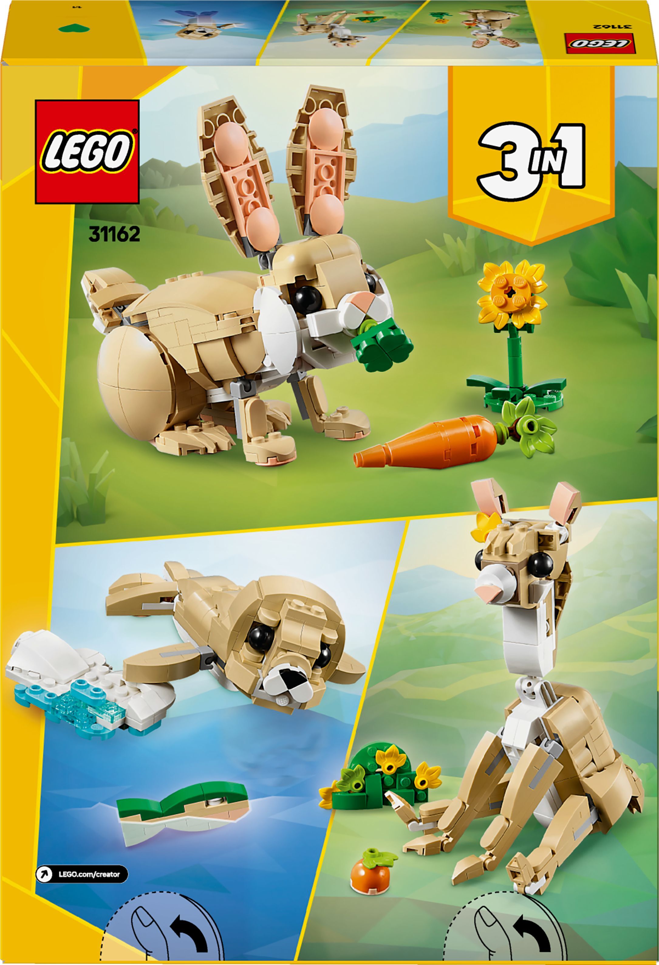 LEGO 31162 Creator Чарівне кроленяфото9