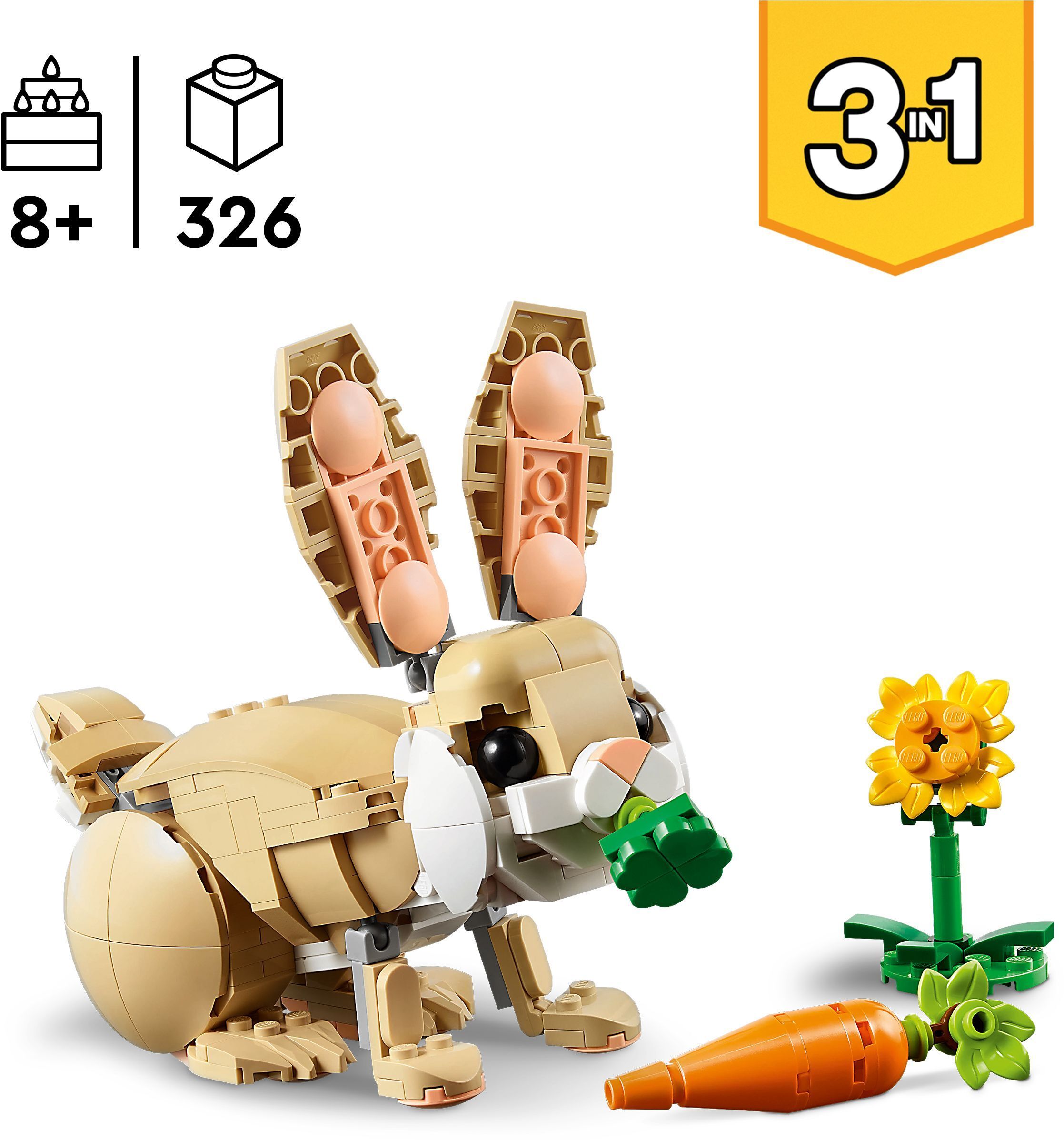 LEGO 31162 Creator Чарівне кроленяфото2