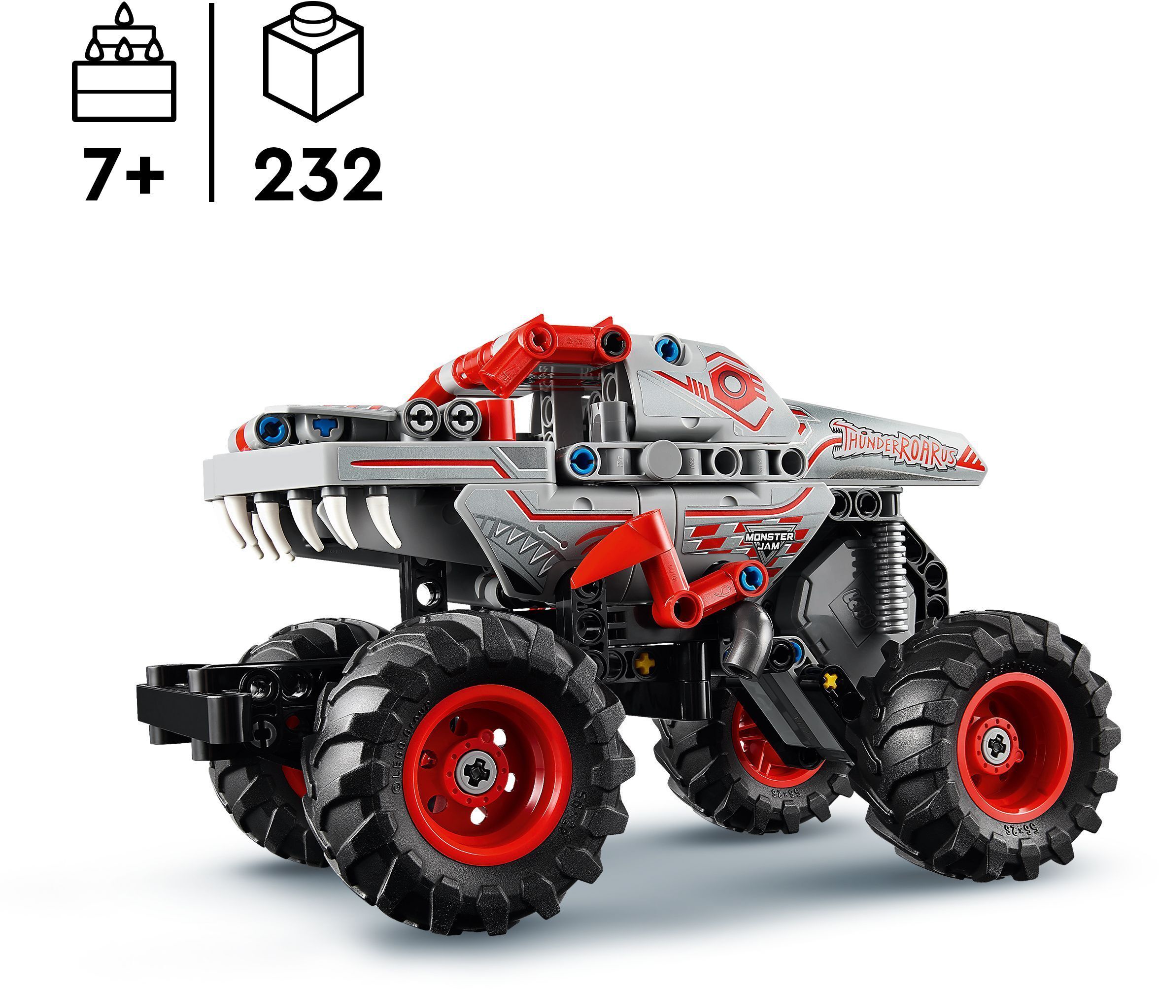 LEGO 42200 Technic Monster Jam ThunderROARus з інерційним двигуномфото2