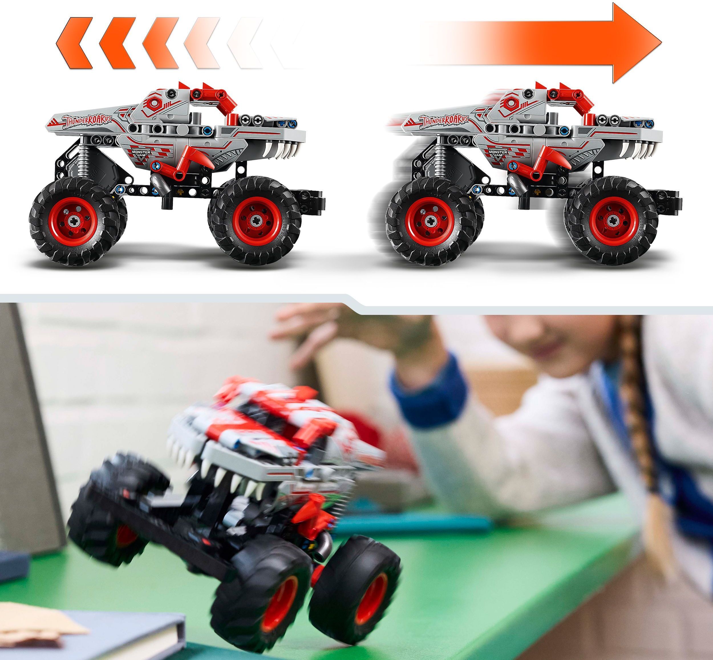 LEGO 42200 Technic Monster Jam ThunderROARus з інерційним двигуномфото3