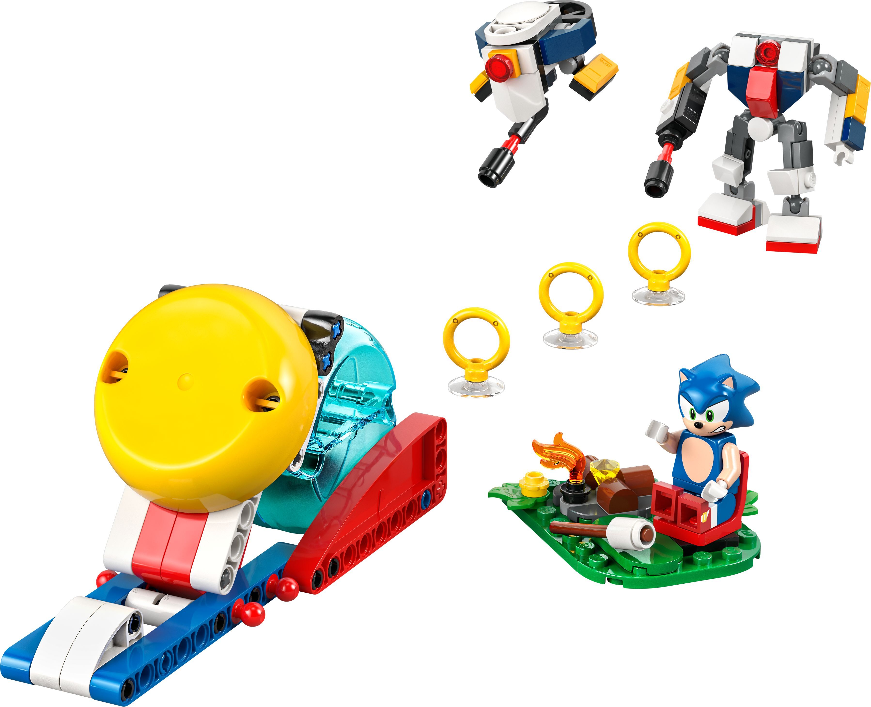 LEGO 77001 Sonic Зіткнення Соніка біля багаттяфото3
