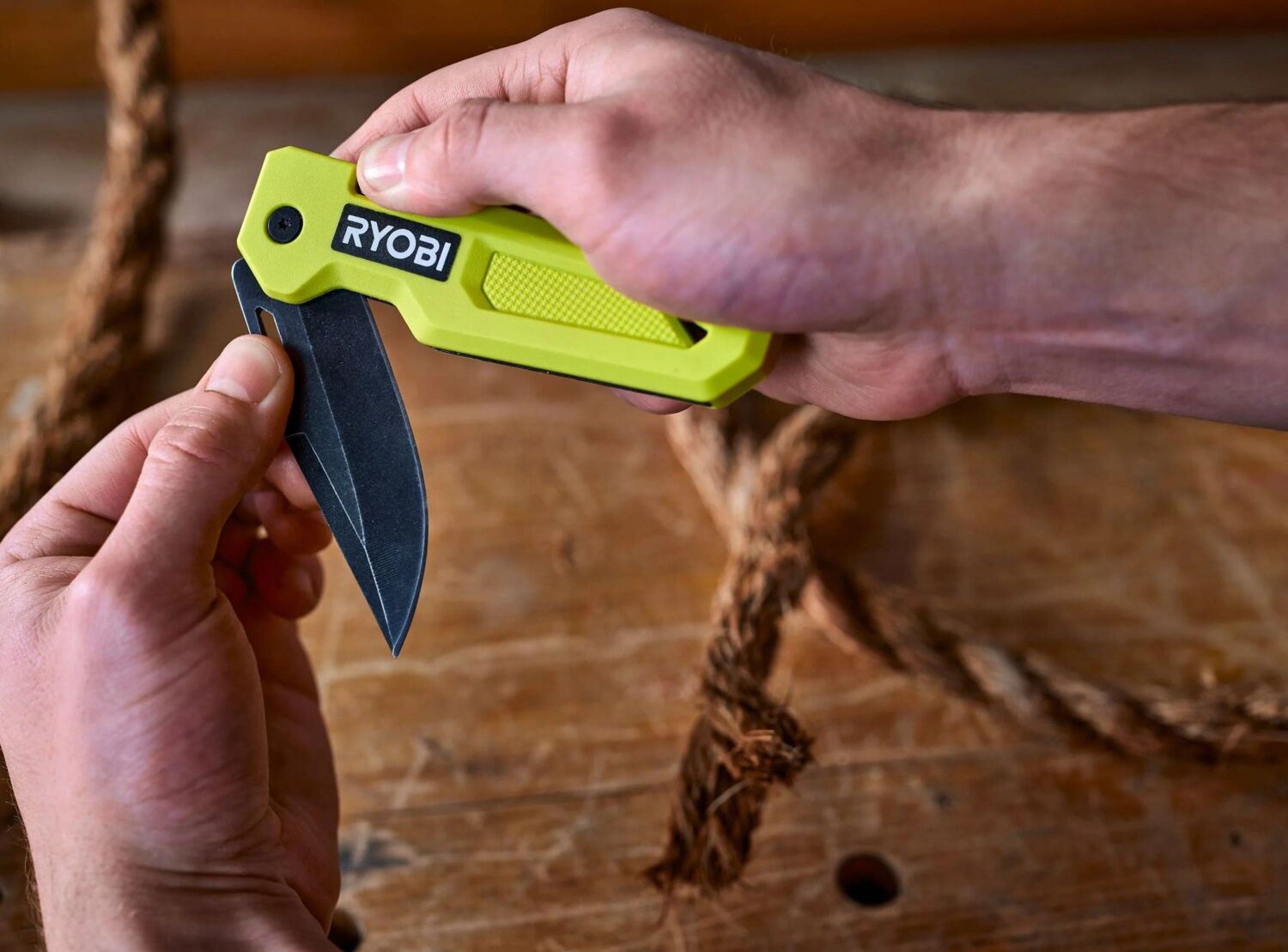 Ніж складаний Ryobi RHCKF-3, кліпса (5132006403)фото