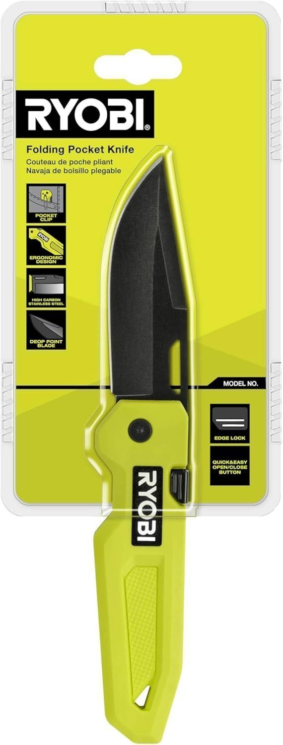 Ніж складаний Ryobi RHCKF-3, кліпса (5132006403)фото5