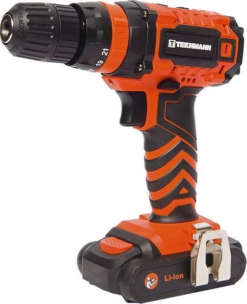Шурупокрут-дриль акумуляторний Tekhmann TCD-18 Li 2.0 18В 2х2А·г (851219)фото