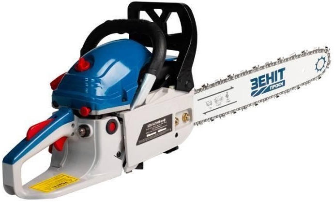 Пила ланцюгова бензинова Зеніт БПЛ-52/2600 профі 45см (873417)фото4