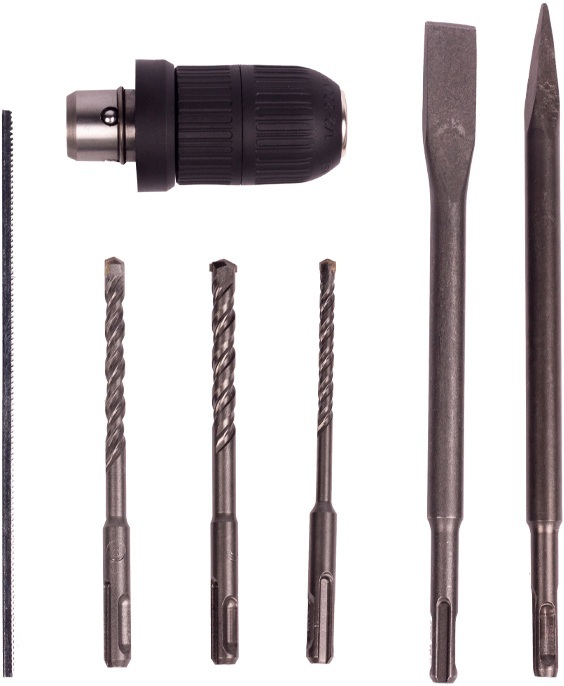 Перфоратор Tekhmann TRH-1000 DFR-MR SDS-Plus+ШЗП 1000Вт (851910)фото