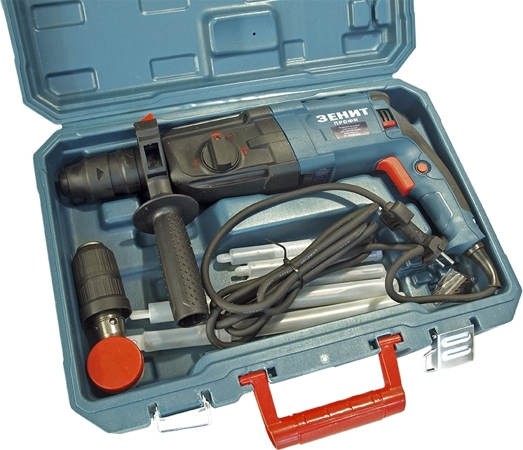 Перфоратор Зенит ЗПП-1200/2 DFR Профи SDS-Plus+ШЗП 1200Вт (843752) фото 