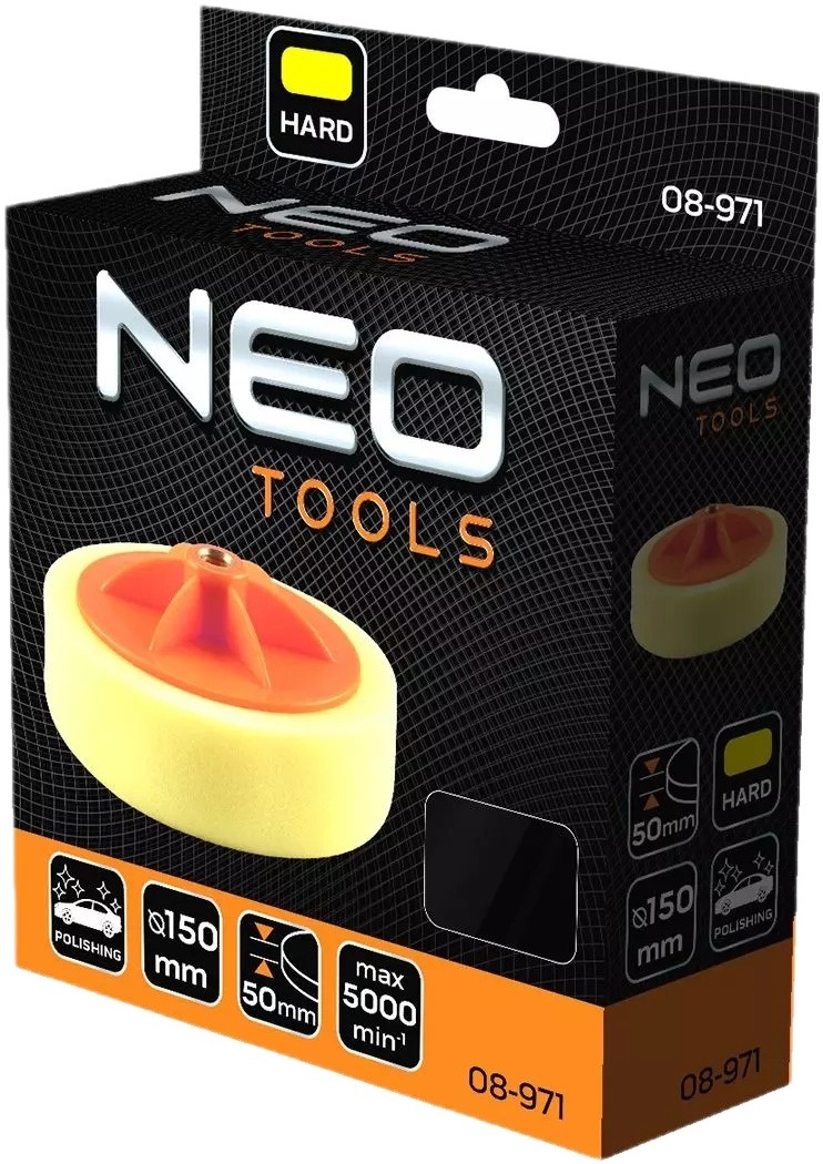 Губка полірувальна Neo 150х50 мм M14 (08-971)фото5