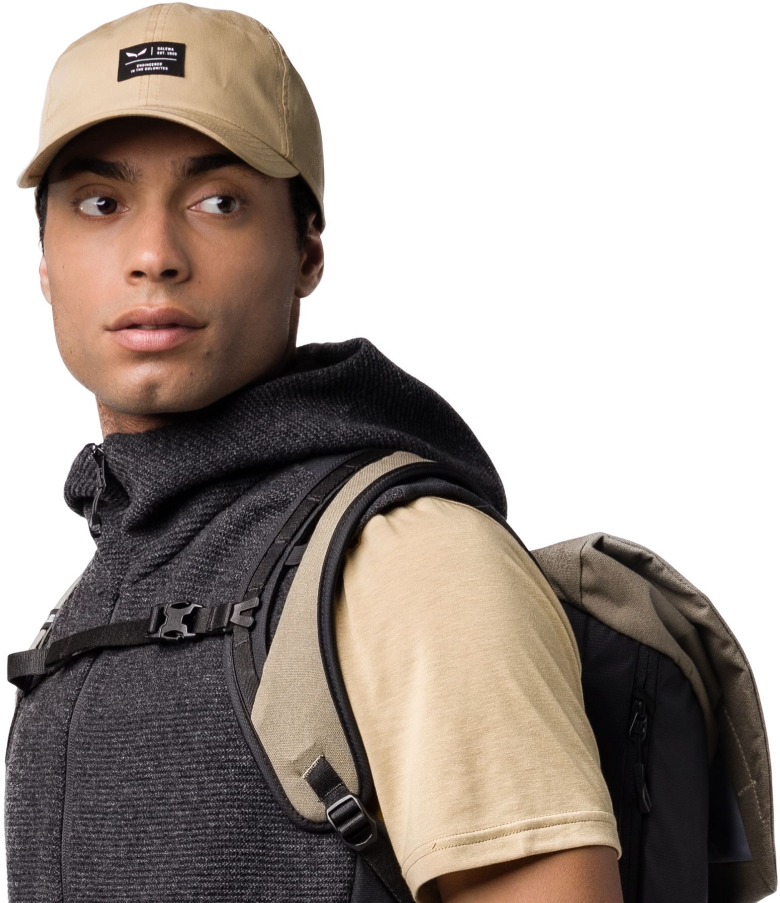 Кепка Salewa Fanes Light Cap L/60 бежевая фото 2