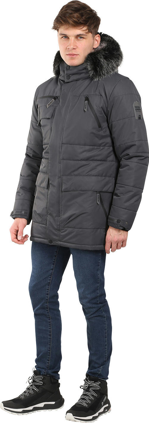 Куртка мужская Alpine Pro Werd MJCD681 779 S серая фото 