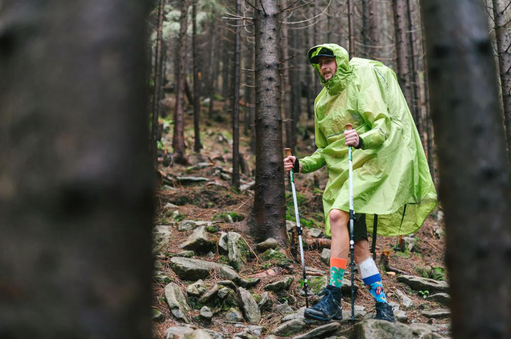 Пончо-куртка мужская Turbat Molfar Pro зеленая фото 