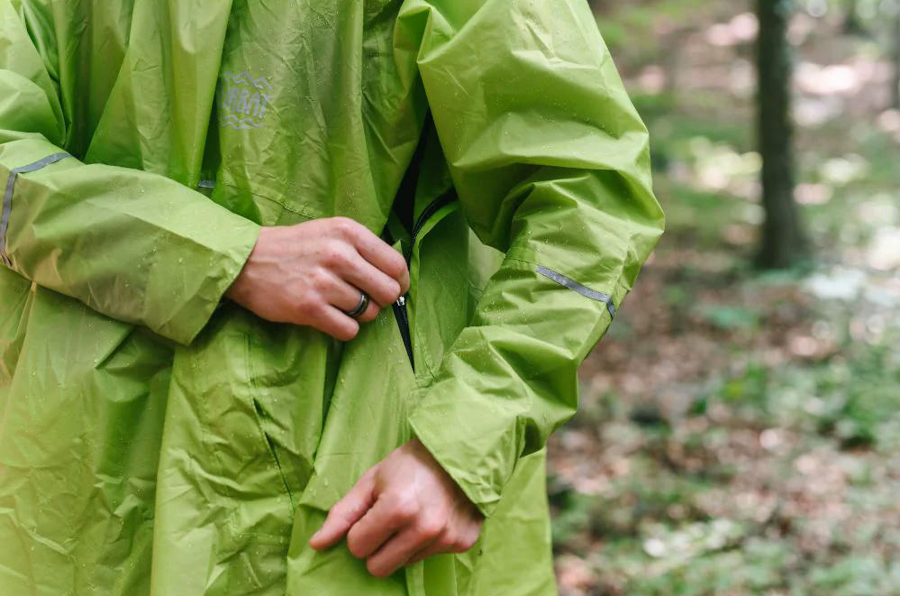 Пончо-куртка мужская Turbat Molfar Pro зеленая фото 