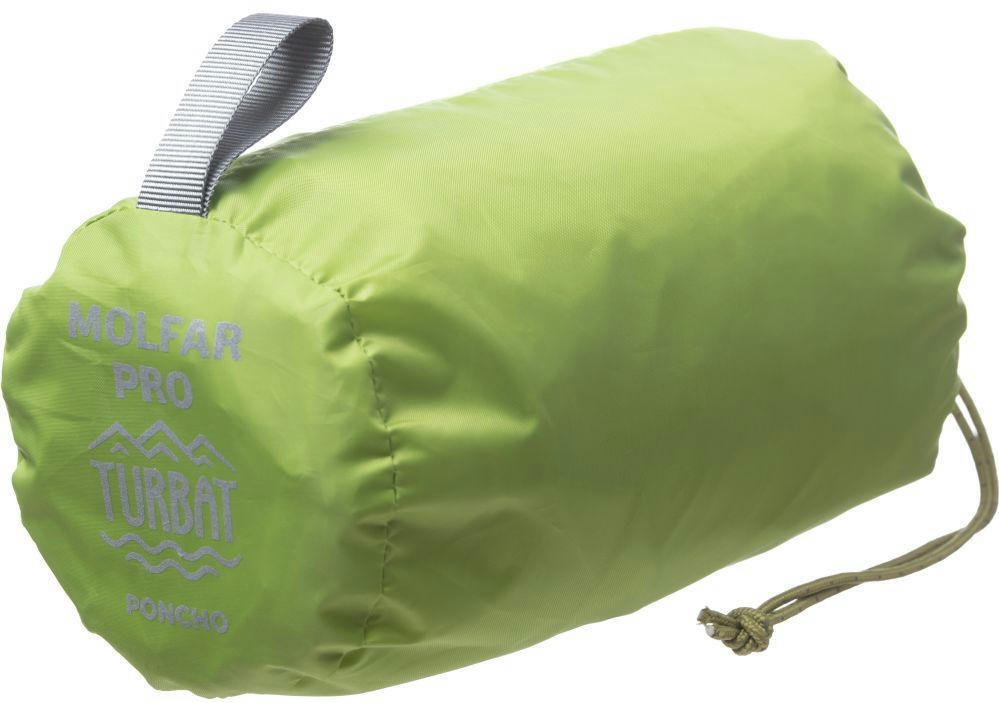Пончо-куртка мужская Turbat Molfar Pro зеленая фото 
