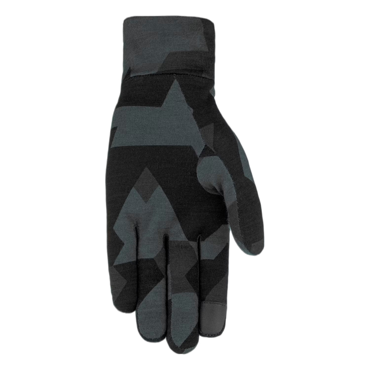 Перчатки Salewa Cristallo Liner Gloves M чорні/сіріфото