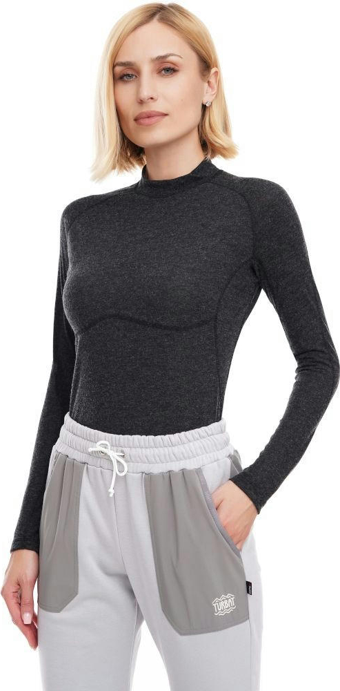 Лонгслів жіночий Turbat Retezat Body Wmn XS чорнийфото2