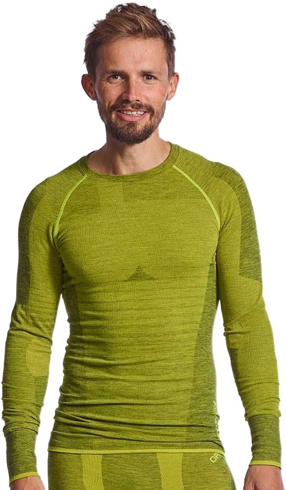 Термофутболка чоловіча Ortovox 230 Competition Long Sleeve M M оливковафото2
