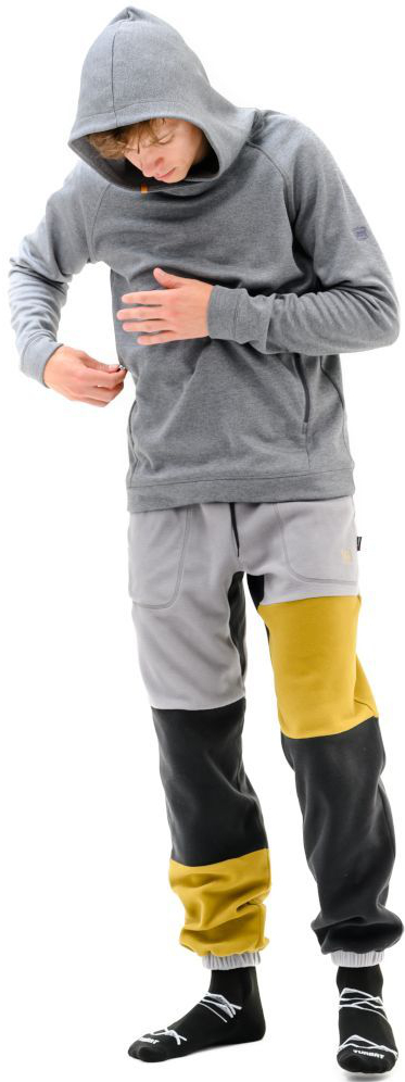 Флісова кофта чоловіча Turbat Porto Houdi Mns L темно-сірафото3