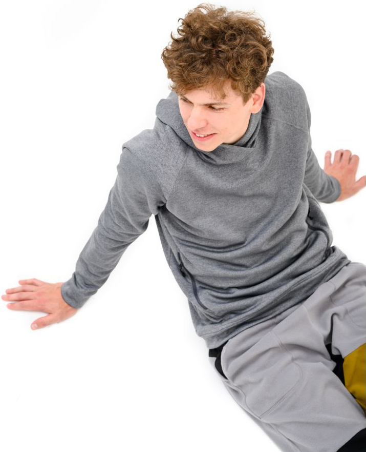 Флісова кофта чоловіча Turbat Porto Houdi Mns L темно-сірафото4