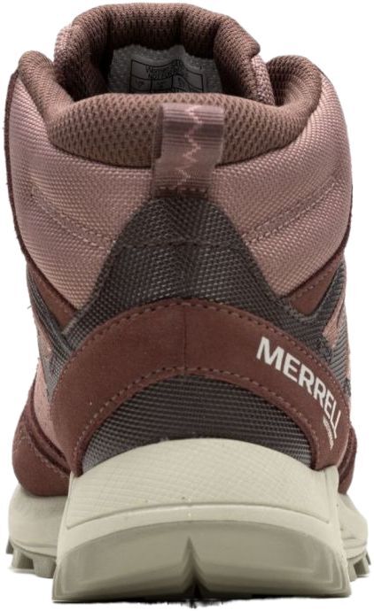 Черевики жіночі Merrell Wildwood Mid Ltr Wp 37 бордові/коричневіфото4