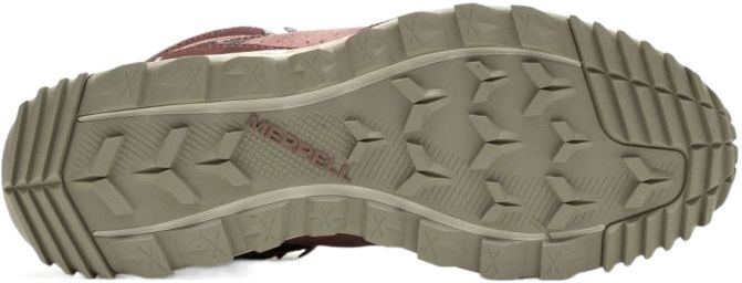 Черевики жіночі Merrell Wildwood Mid Ltr Wp 37 бордові/коричневіфото6