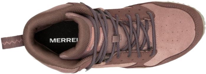 Черевики жіночі Merrell Wildwood Mid Ltr Wp 40 бордові/коричневіфото5