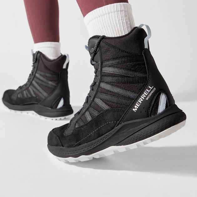 Черевики жіночі Merrell Bravada Edge 2 Thermo Mid Wp 37 чорніфото8