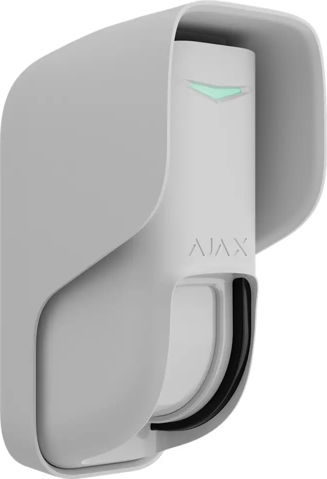 Датчик руху вуличний штора Ajax MotionProtect Curtain Outdoor, Jeweler, білий (000050625)фото