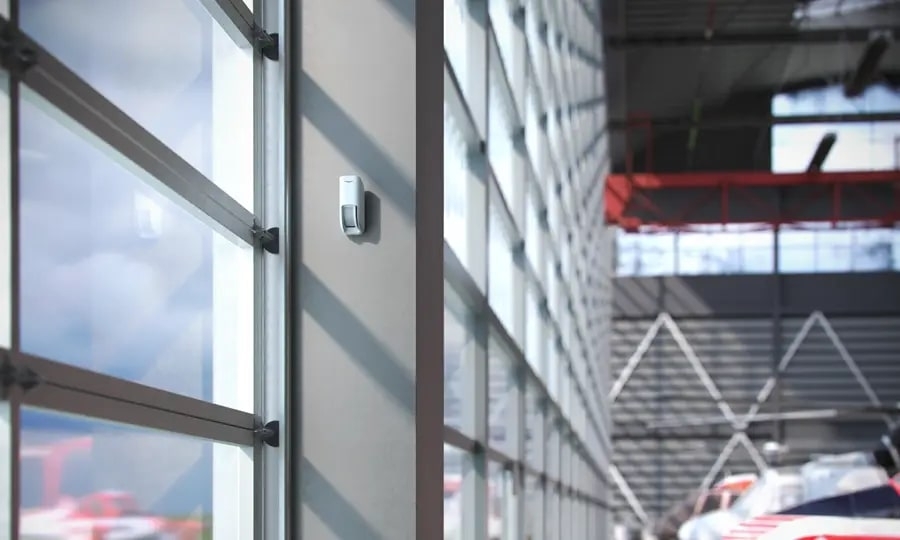 Датчик руху вуличний штора Ajax MotionProtect Curtain Outdoor, Jeweler, білий (000050625)фото