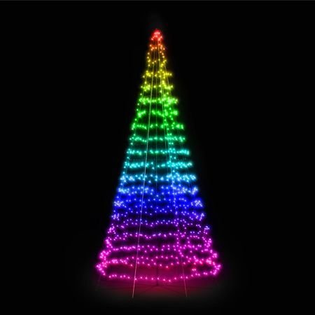 Smart LED Гирлянда Twinkly tree TWP750SPP-BEU Gen II, IP44, высота 4м, кабель черный (TWP750SPP-BEU) повреждена упаковка фото4
