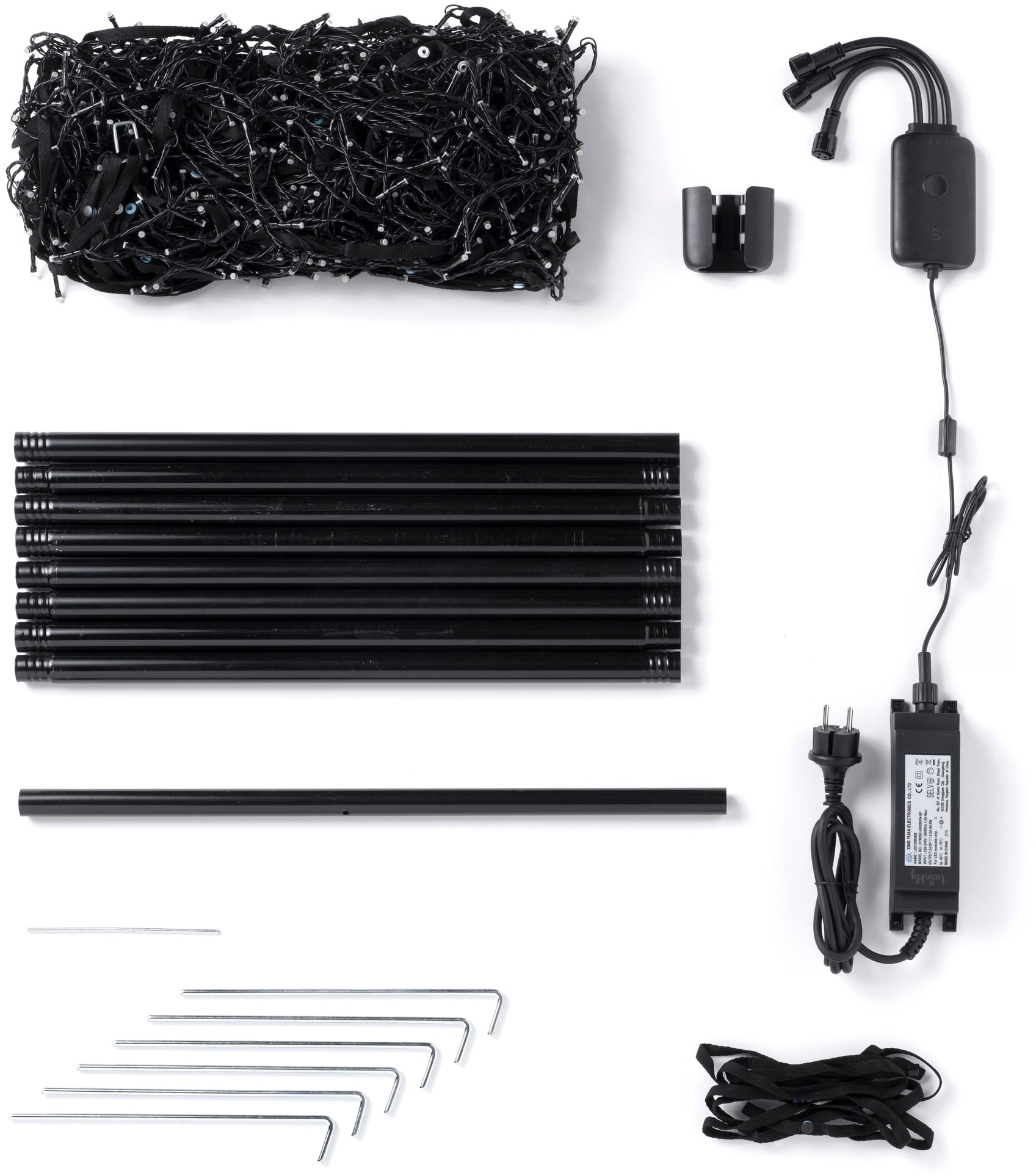 Smart LED Гирлянда Twinkly tree TWP750SPP-BEU Gen II, IP44, высота 4м, кабель черный (TWP750SPP-BEU) повреждена упаковка фото3