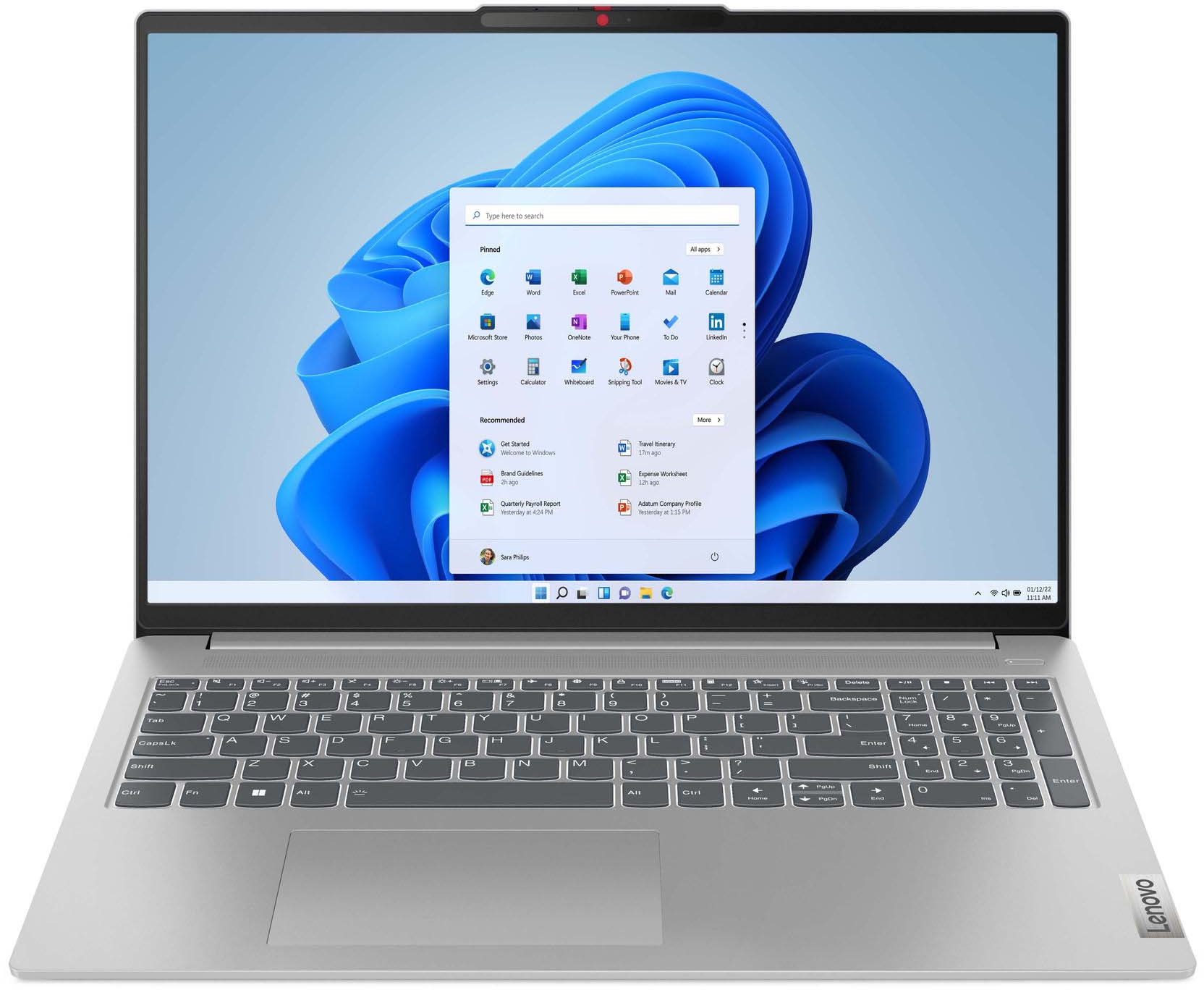 Ноутбук LENOVO IdeaPad Slim 5 16IRL8 (82XF00B0RA)фото2