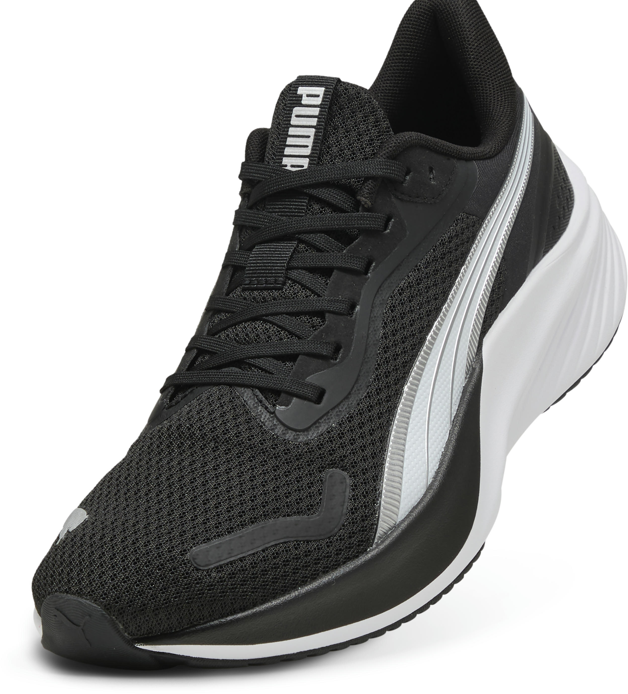 Кроссовки Puma Pounce Lite 310778-01 39 (6 UK) черно-белые фото 3