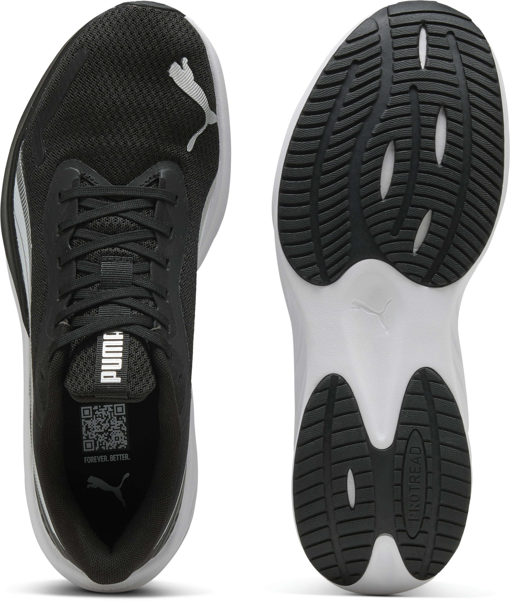 Кроссовки Puma Pounce Lite 310778-01 39 (6 UK) черно-белые фото 6