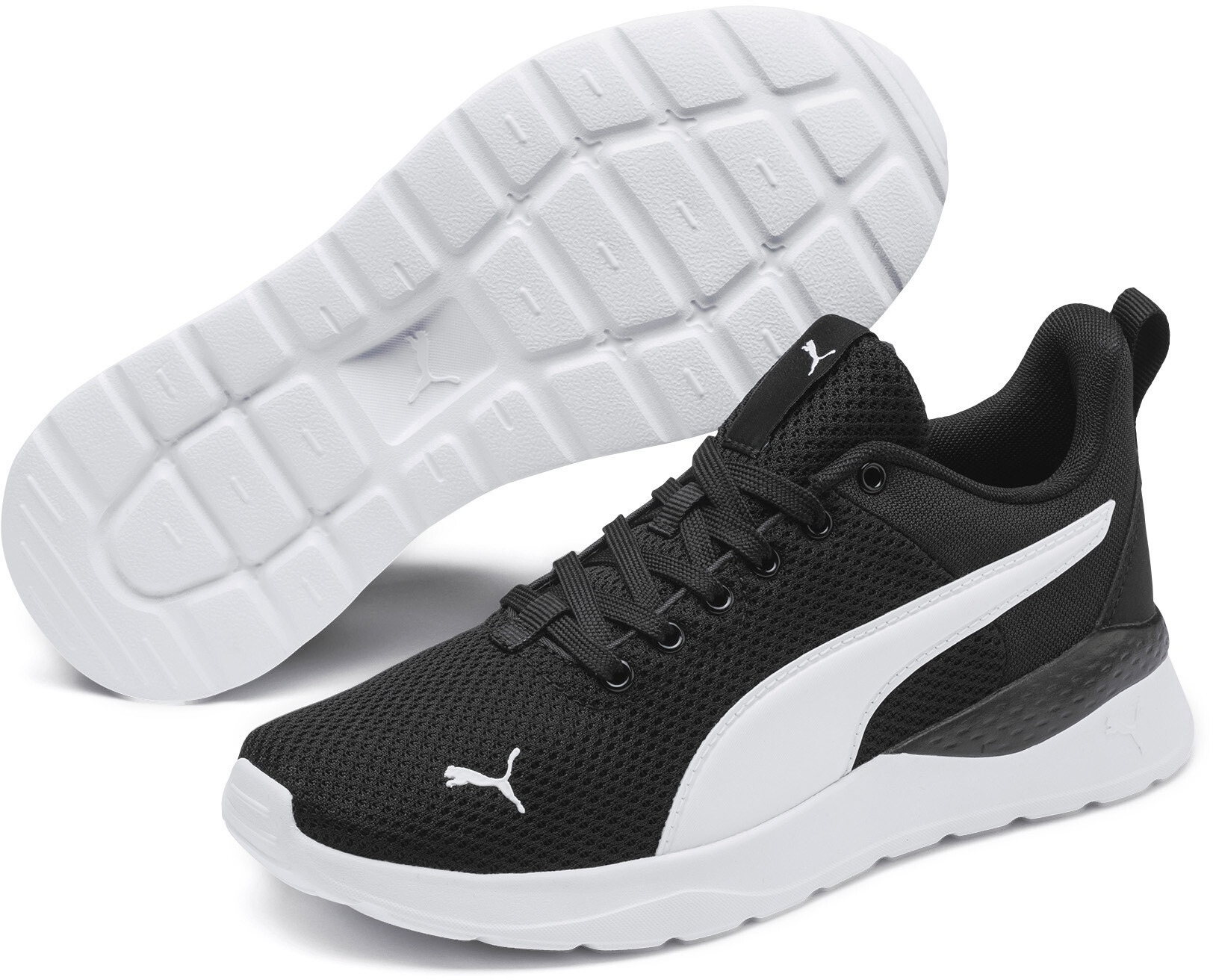 Кроссовки подростковые Puma Anzarun Lite Jr 372004-01 36 (3.5 UK) черно-белые фото 3