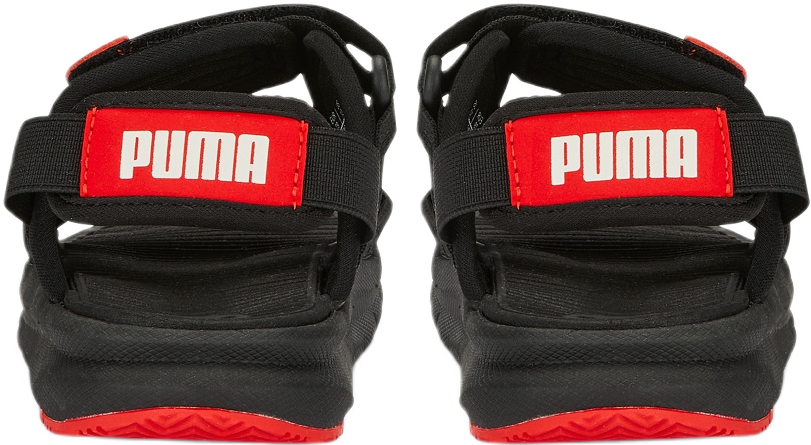Сандалі дитячі Puma Evolve Sandal PS 389147-01 28 (10 UK) чорно-червоніфото