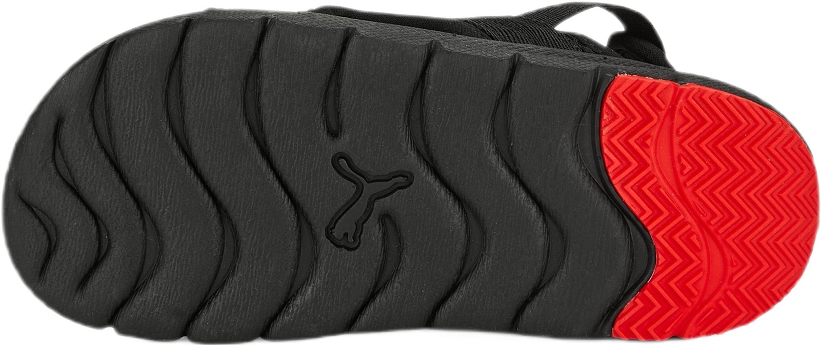 Сандалі дитячі Puma Evolve Sandal PS 389147-01 28 (10 UK) чорно-червоніфото