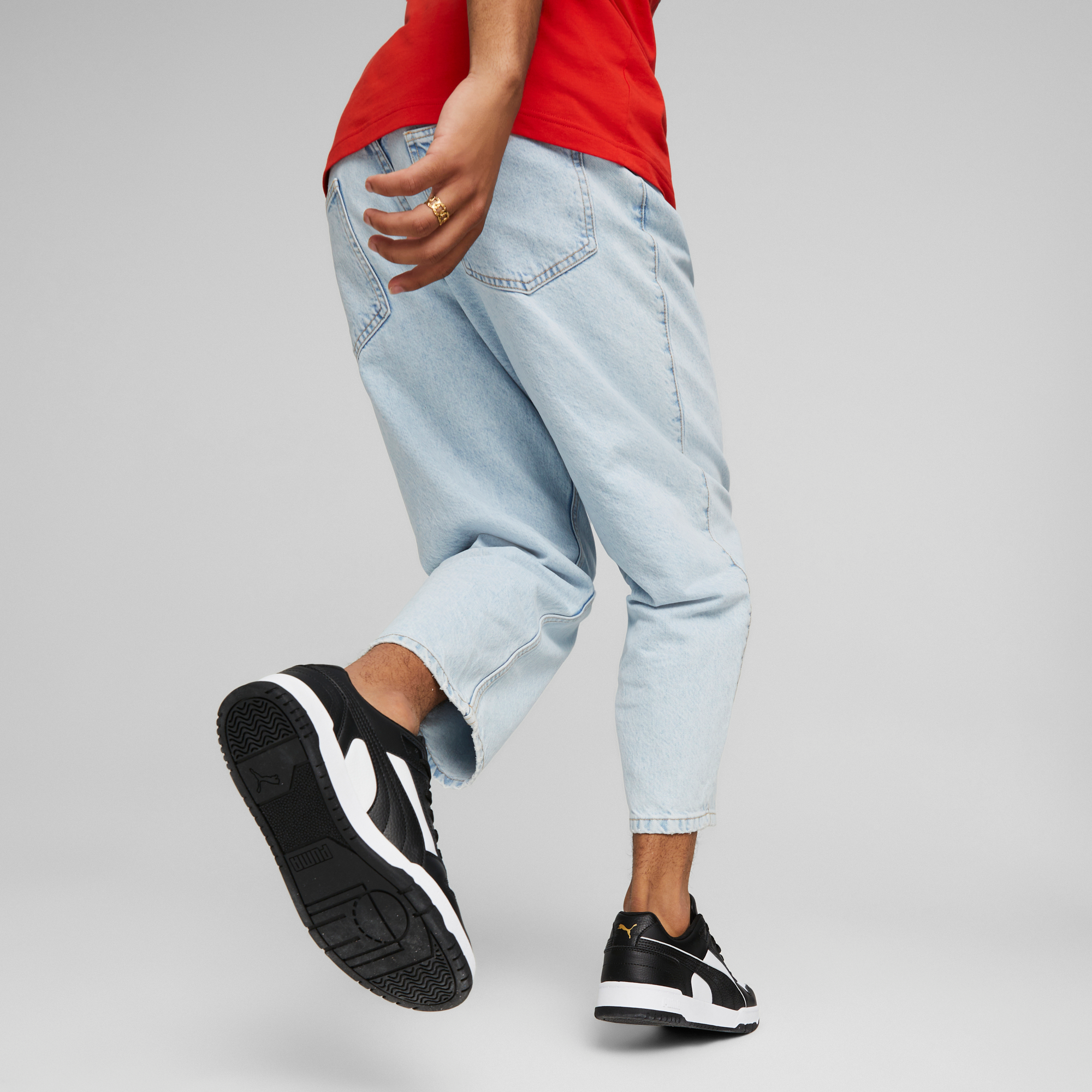 Кеды Puma RBD Game Low 386373-07 42 (8 UK) черно-белые фото 11