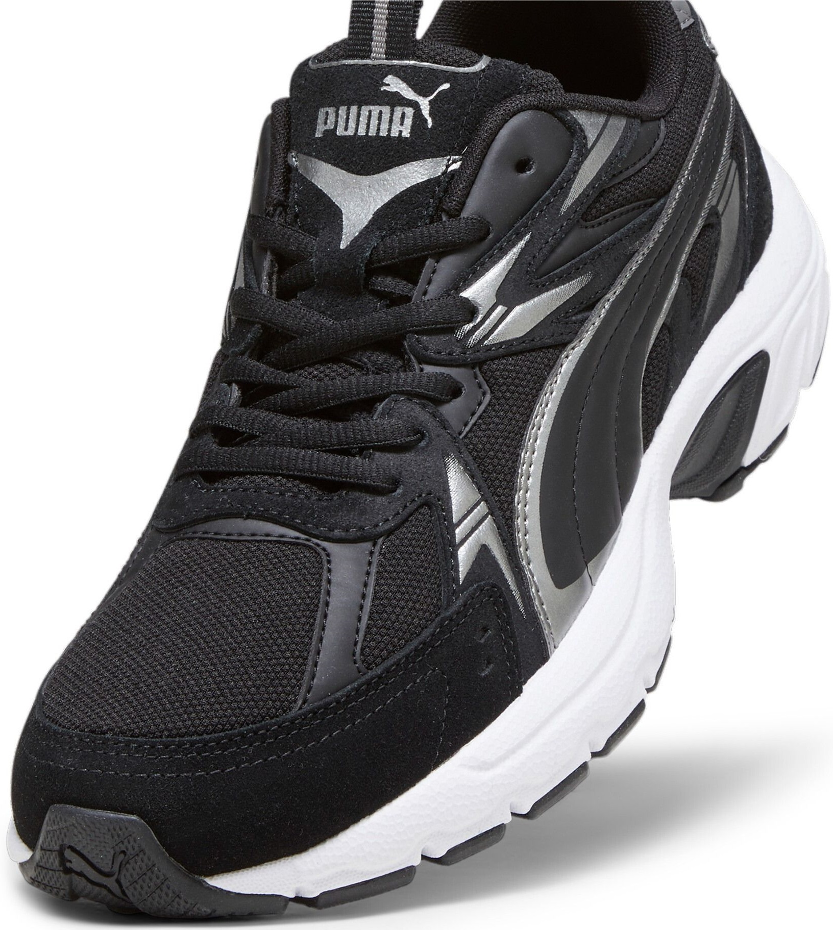 Кроссовки Puma Milenio Tech Suede 393489-01 39 (6 UK) черные фото 5