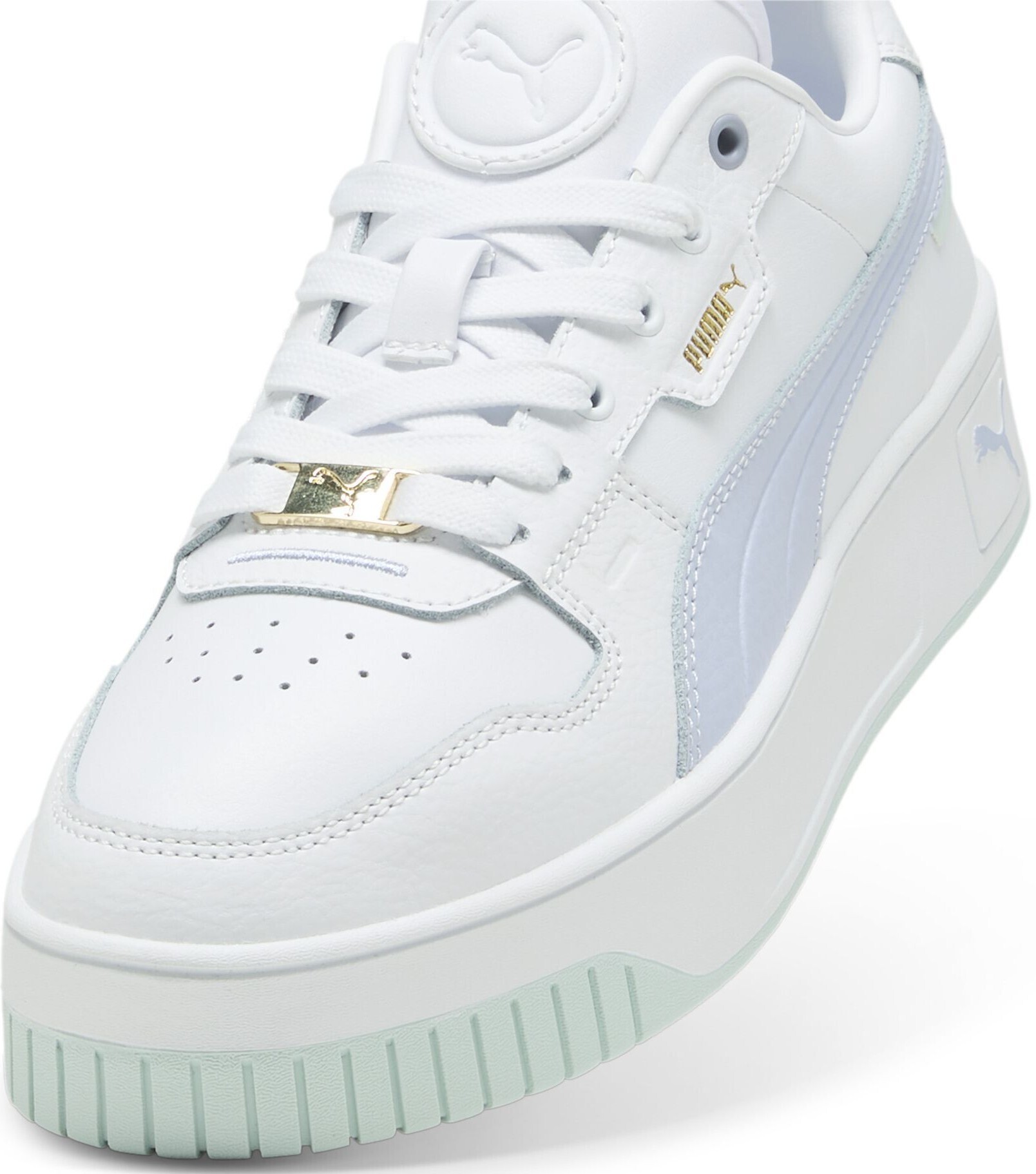 Кеды женские Puma Carina Street Lux 397487-07 37 (4 UK) белые фото 5