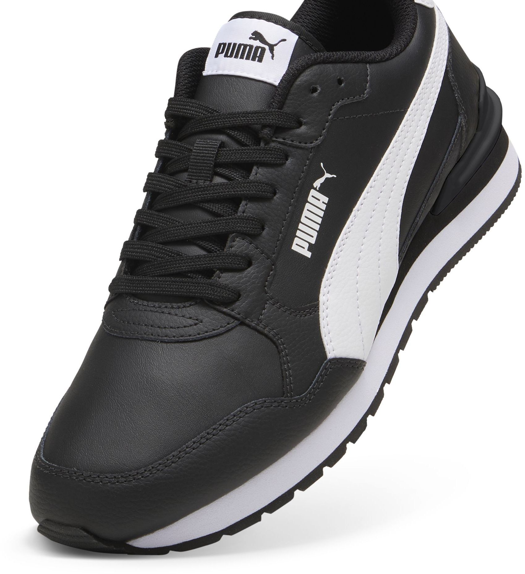 Кроссовки Puma ST Runner v4 L 399068-01 36 (3.5 UK) черно-белые фото 4