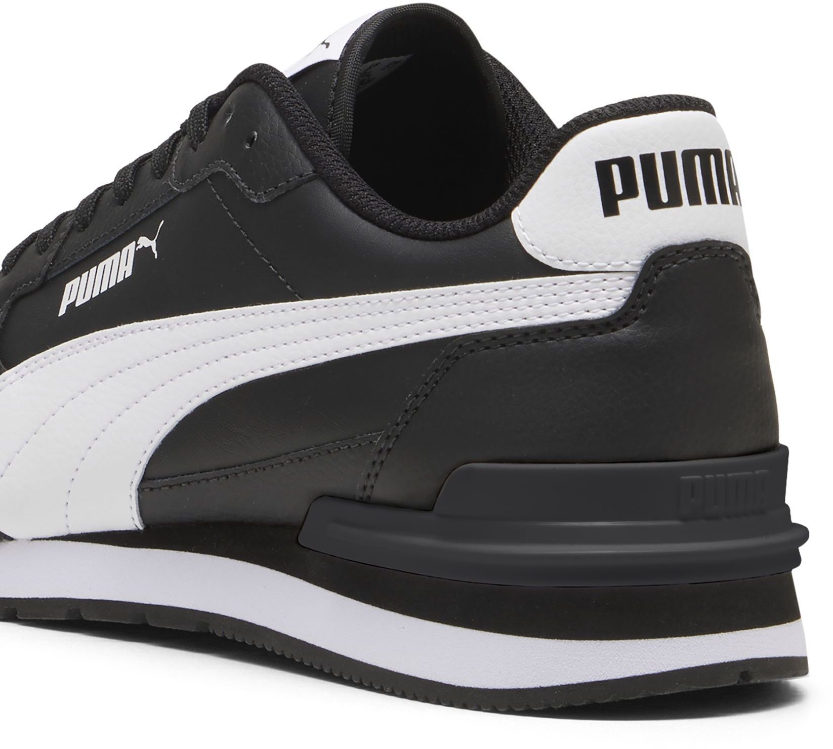 Кроссовки Puma ST Runner v4 L 399068-01 36 (3.5 UK) черно-белые фото 5