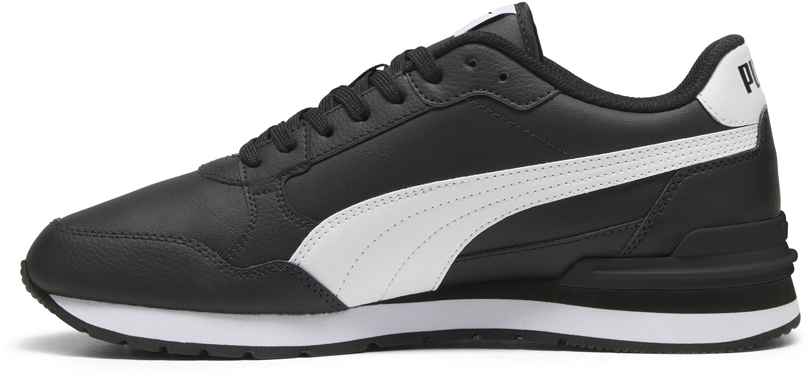 Кроссовки Puma ST Runner v4 L 399068-01 37.5 (4.5 UK) черно-белые фото 