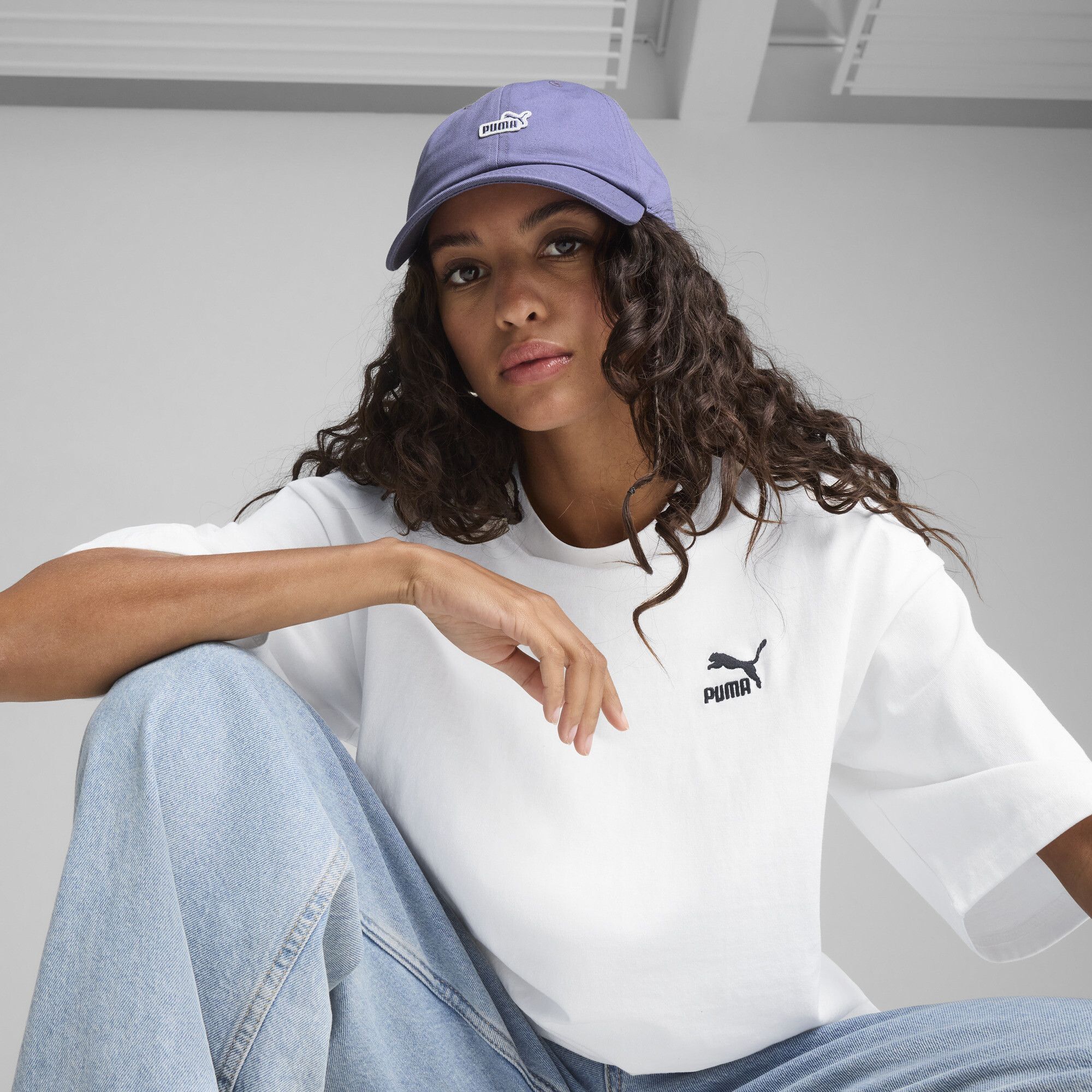 Кепка Puma ESS No.1 Logo Patch BB Cap 025997-03 синяфото